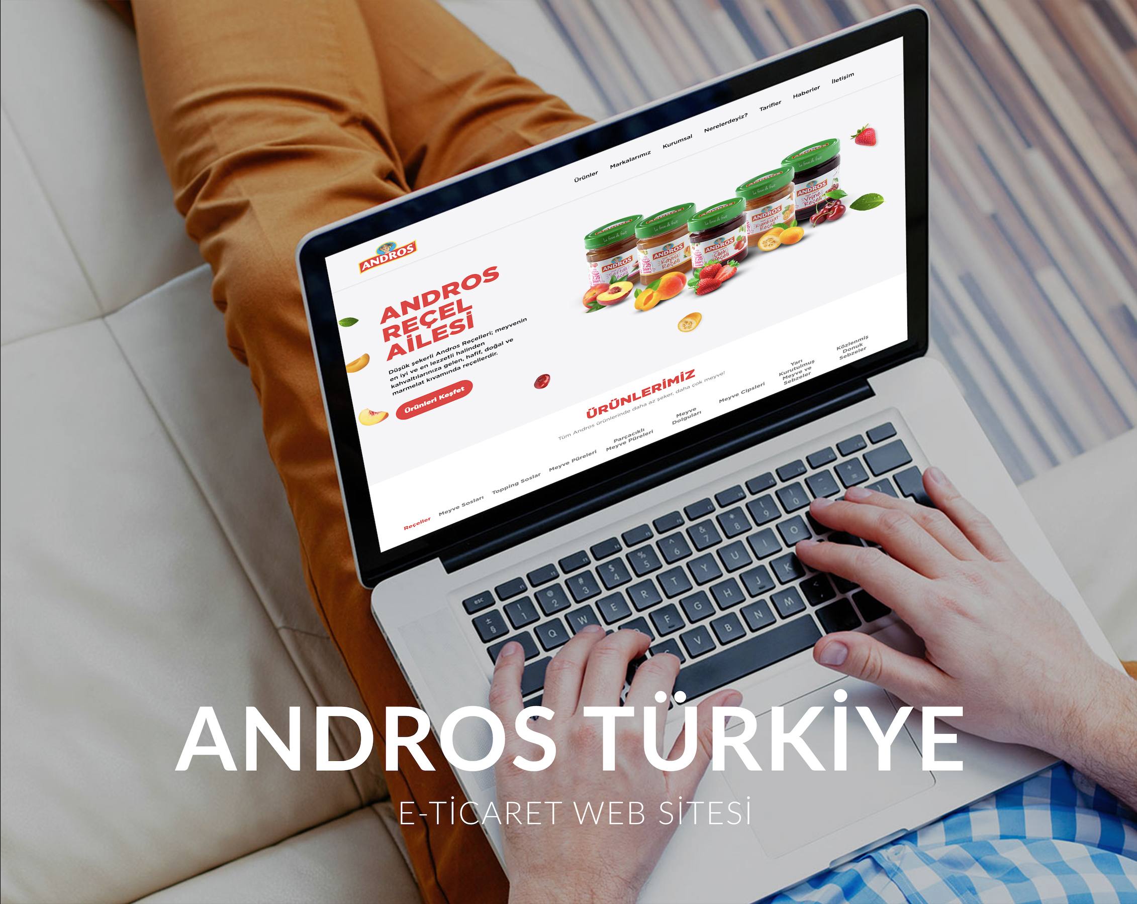 Andros Türkiye - E-Ticaret Web Site