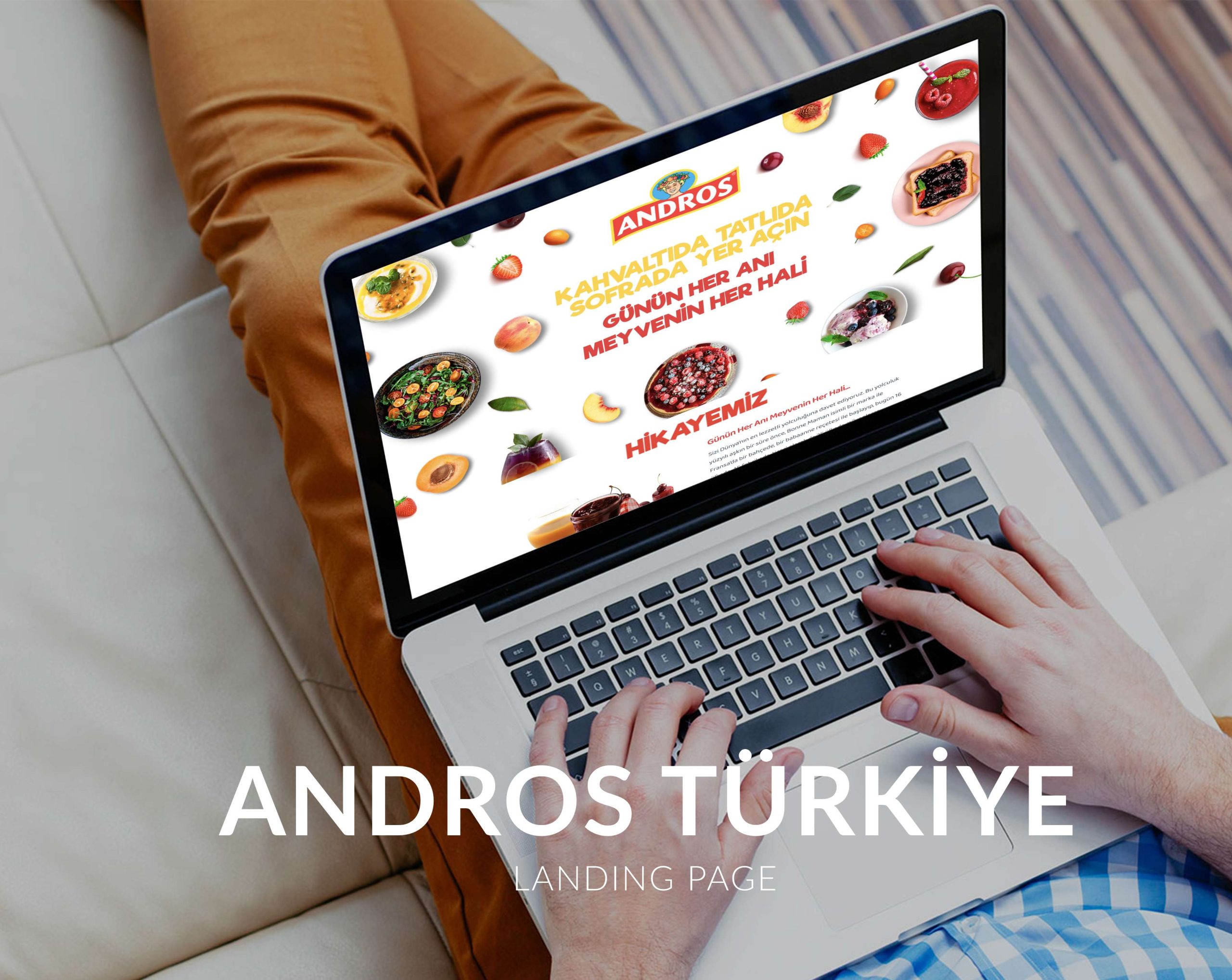 Andros Türkiye - Landin Page Tasarımı ve Yazılımı
